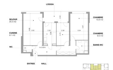 Wohnung 4 Zimmer - image - 1