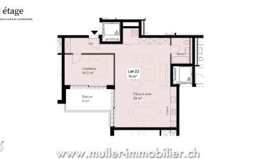 Apartment 2.5 rooms - image - 9