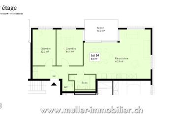 Appartement 3.5 pièces - image - 4