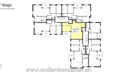 Apartment 2.5 rooms - image - 11