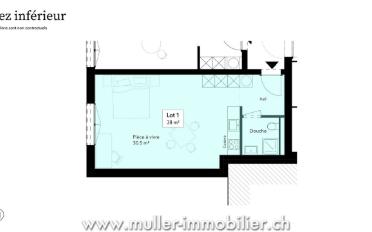 Studio 1 pièce - image - 5