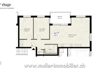 Wohnung 3.5 Zimmer - image - 10