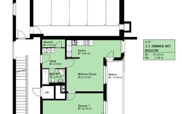 Apartment 2.5 rooms - image - 10