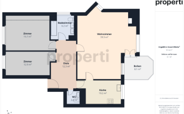Apartment 3.5 rooms - image - 10