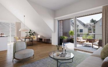 Roof flat 3.5 rooms - image - 1