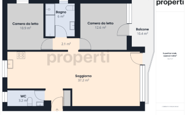 Wohnung 3.5 Zimmer - image - 12