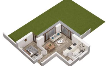 Apartment 2.5 rooms - image - 1