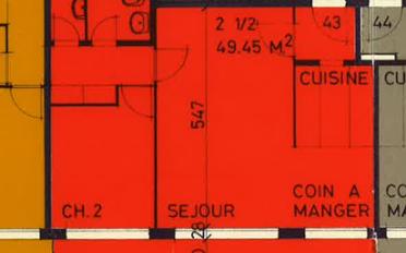 Apartment 2.5 rooms - image - 1