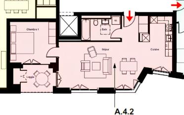 Apartment 2.5 rooms - image - 3