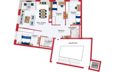 Apartment 4.5 rooms - image - 4
