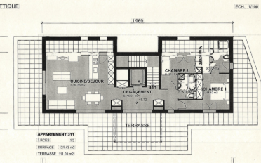 Attic flat 3.5 rooms - image - 8