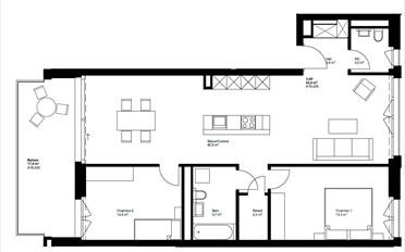 Apartment 3.5 rooms - image - 11