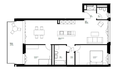 Appartement 3.5 pièces - image - 7