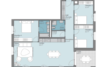 Apartment 4.5 rooms - image - 12