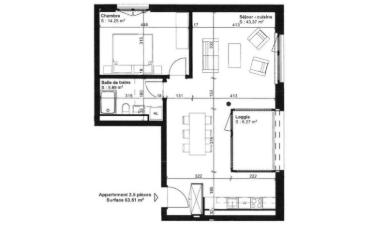 Apartment 2.5 rooms - image - 5