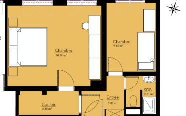 Appartement 2.5 pièces - image - 1