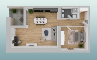 Wohnung 2.5 Zimmer - image - 4