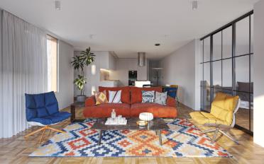 Attic flat 4.5 rooms - image - 6