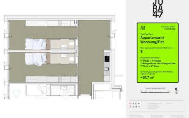 Wohnung 3.5 Zimmer - image - 3