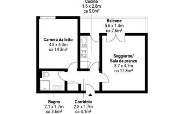 Wohnung 2.5 Zimmer - image - 9