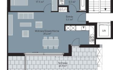 Attic flat 2.5 rooms - image - 6