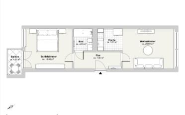 Wohnung 2 Zimmer - image - 10