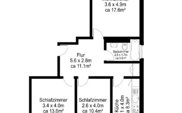 Wohnung 3 Zimmer - image - 6
