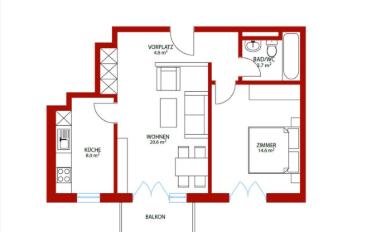 Wohnung 2.5 Zimmer - image - 12