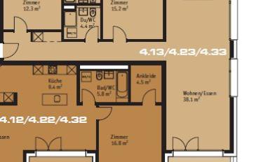Wohnung 3.5 Zimmer - image - 7