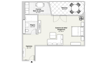 Appartement 1.5 pièces - image - 2