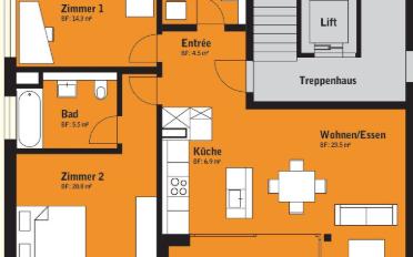 Apartment 3.5 rooms - image - 9